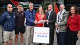 Pascal Canavan (Tyrone), Shane McGuigan (Derry), Colm O'Rourke (Meath), Aoife Ní Chaiside (Derry), Alan Milton (GAA Dir of Communications), Dr Dave Hickey, Nodlaig Ní Bhrollaigh (Derry Ladies).