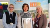 Dove House receives Anti-Racism Charter from Museum of Free Derry