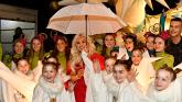 IN PICTURES: Big Brother star Jenny Baird joins Santa to light up Derry for Christmas