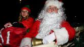 IN PICTURES: Festive magic on Enagh Crescent as Santa switches on Christmas lights