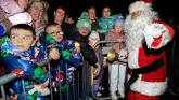 IN PICTURES: Santa helps light up Strathfoyle for Christmas