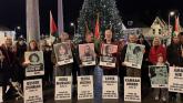 Protest held in Magherafelt for hunger strikers and against arms trade