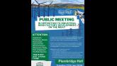 Community information meeting on proposed large-scale wind energy development at Mullaghclogher