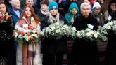 IN PICTURES: Relatives lay wreaths at Bloody Sunday monument to honour the 14 victims