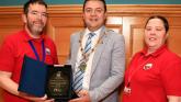 IN PICTURES: Mayor pays tribute to Derry's Inner City Assistance Team Volunteers at Civic Reception
