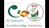 St Cecilia's College teachers undertaking a 96-hour fundraising fast 