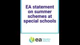 'Highly regretttable' Education Authority's decision to close  summer schools for SEN children