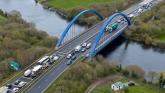 A6 at Toomebridge closed to traffic due to fuel protest