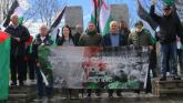 IN PICTURES: Palestinian Prisoners Day Vigil at Derry Hunger Strike monument