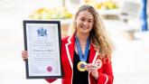 Freedom of the Borough Awarded to Co Derry Olympic Champion Hannah Scott