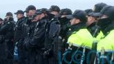 Defence Forces respond to protest outside Irish oil refinery