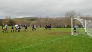 WATCH; Raymond Rogan scores a stunning free kick to send Brandywell Harps into the Gilfillan Cup Final