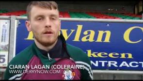 WATCH: Coleraine captain Ciaran Lagan gives his reaction to their All-Ireland JHC exit
