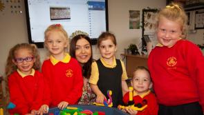 IN PICTURES: First day at school for Steelstown PS Primary 1's