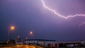Woman hospitalised after being struck by lightning inside her home