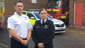 Police and Northern Ireland Fire and Rescue team up for Halloween