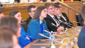Students welcomed to Derry's Guildhall for Local Democracy Week