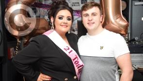 Demi Ferry's 21st birthday celebrations in the Abercorn Bar