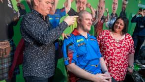 Derry's Daryl Gurney has reached his £20,000 fundraising target for Cystic Fibrosis Care 