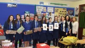 Loreto College donates over 430 Shoe Box presents for those in need