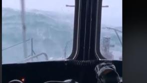 Watch: Spectacular footage from Derry lifeboat tasked to assist fishing vessel off north coast in dreadful conditions