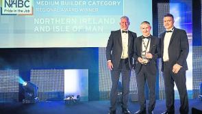 Altnagelvin site manager awarded for house building excellence
