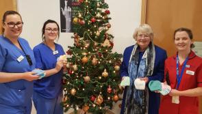 Women's Institute donate beautiful knitted baby hats to the Labour Ward at Altnagelvin Hospital
