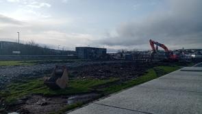 Ebrington grade A office space construction work underway