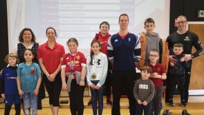 Olympic Swimmers inspire the next generation of sports stars at Oakgrove Integrated PS