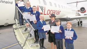  School children enjoy 'pleasure flights' over city as education project takes off at City of Derry Airport
