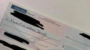 Volunteers stunned by an amazing act of kindness from a man who gave a blank cheque to a Derry charity