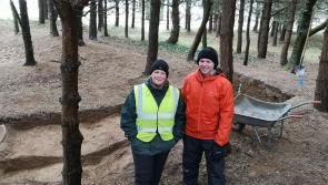 Digging up war-time history in a field in County Derry 