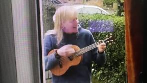 WATCH: Coronavirus cheer-up moment: Family living in isolation are serenaded by a kind neighbour singing Undertones classic