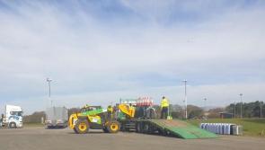 Work has begun on the construction of a new COVID-19 testing centre in Derry