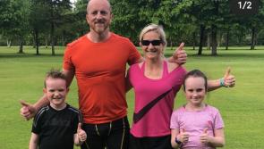 Families in Derry take part in a special event in a bid to break the lockdown boredom