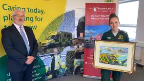 Local paramedic using artistic gifts to raise funds for charity