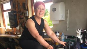 100km in the garage for Cancer Focus