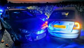 Police forced to crash into a car being driven dangerously in Derry to get it to stop