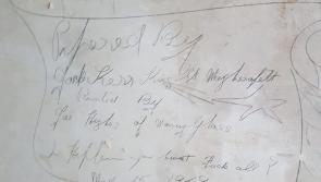 ‘Calling card’ reveals age-old tradesman practice