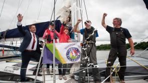 Amazing journey across the Atlantic ends successfully for one-armed Derry sailor 