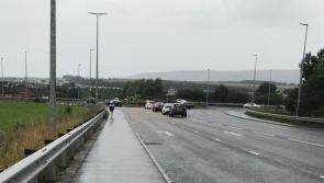 Motorists in Derry warned to expect delays this weekend due to the closure of a busy roundabout in the city