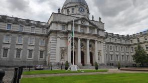 DEATH OF JOHN HUME: Flags at government buildings in Dublin fly at half mast in honour of former SDLP leader
