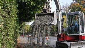 Road improvements in Ballinderry