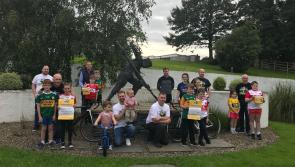 Fundraising cycle in Bellaghy for children's charity 