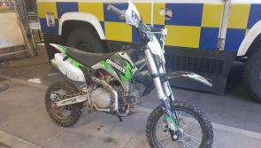 Police officer knocked down by a scrambler during an incident in Derry last night