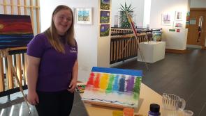 Young Derry woman launches an exhibition of the artwork which has transformed her life
