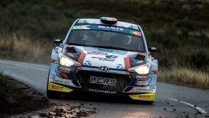 Callum Devine prepares for Rally Hungary