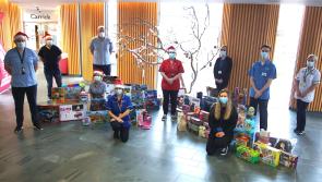 Staff at Derry hospital use Christmas party money to support a local charity