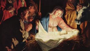 Image of Jesus being taken around homes in Derry this week as part of Termonbacca novena