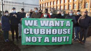 “From today onwards there are no more licks of paint. We want a clubhouse.”